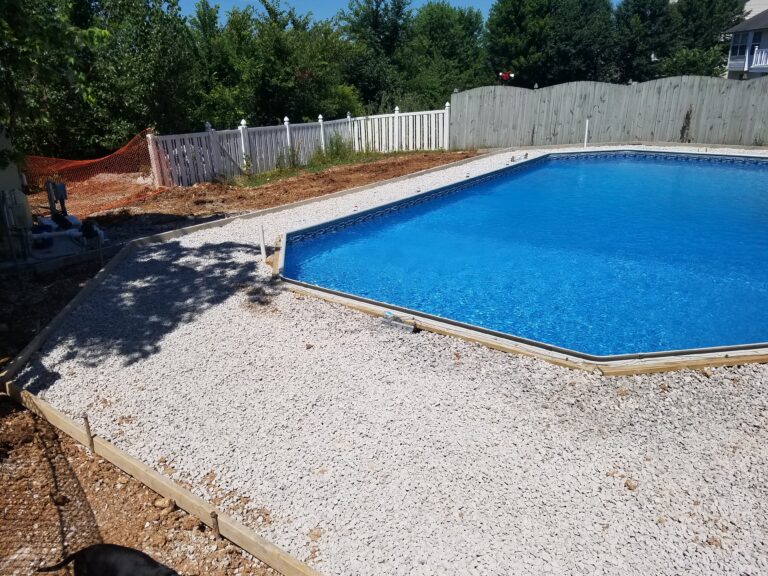 JC Pool Distributing LLC Start To Finish - Wood Wall Build Out 10