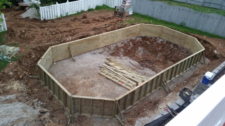 JC Pool Distributing LLC Start To Finish - Wood Wall Build Out 2