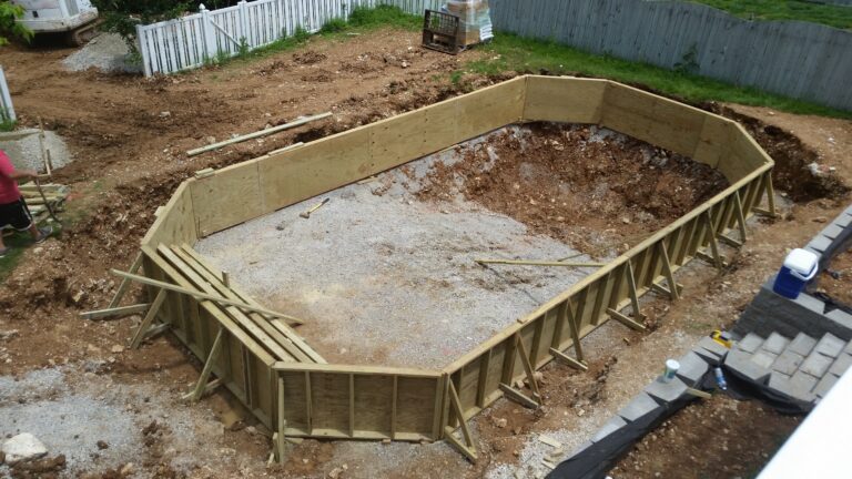 JC Pool Distributing LLC Start To Finish - Wood Wall Build Out 3