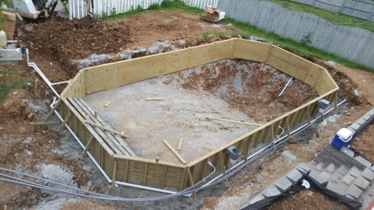 JC Pool Distributing LLC Start To Finish - Wood Wall Build Out 4