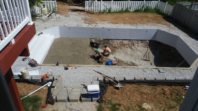 JC Pool Distributing LLC Start To Finish - Wood Wall Build Out 7