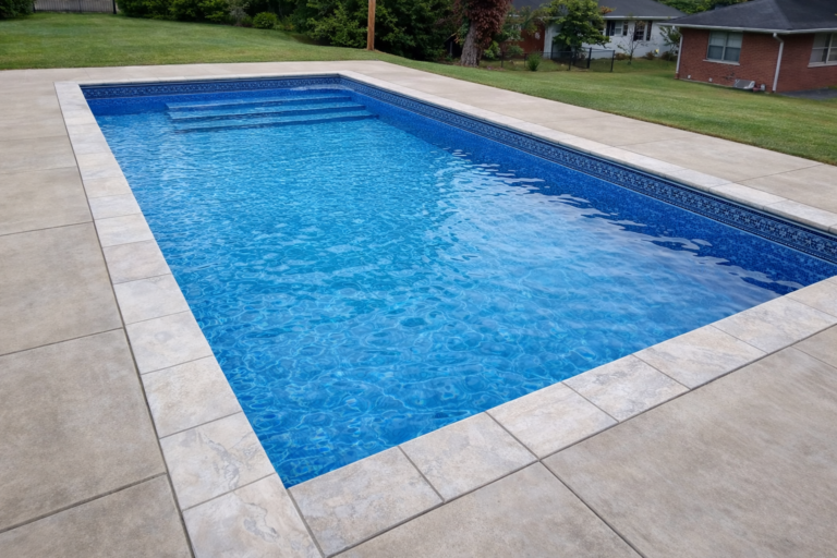 JC Pool Distributing LLC WoodWall Pool Kit Example 5